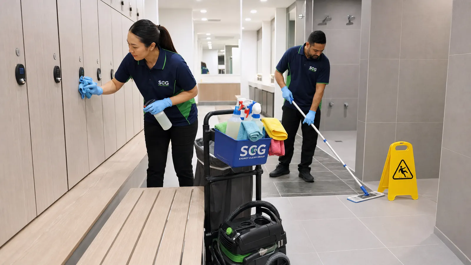 Gym Cleaning in Mascot — Sydney Clean Group