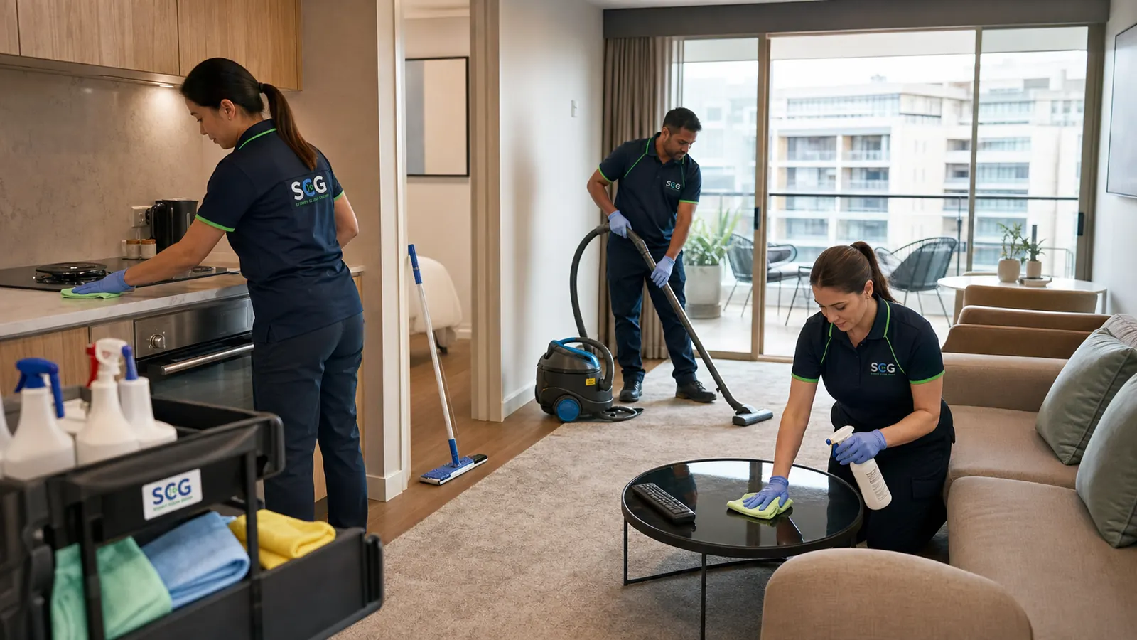 Medical Centre Cleaning team at work in Sydney — Sydney Clean Group